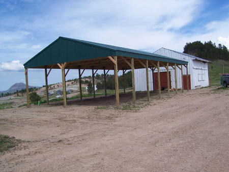 32x56 Open Sided Shelter-Sturgis